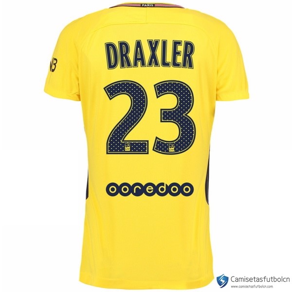 Camiseta Paris Saint Germain Segunda equipo Draxler 2017-18